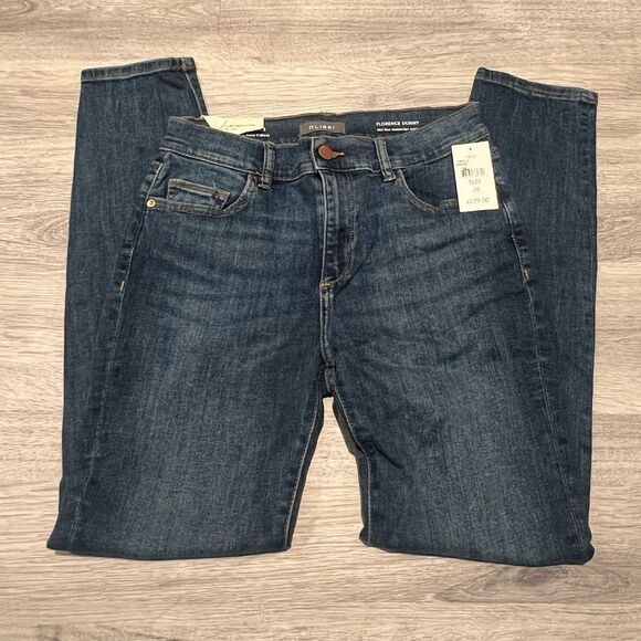 DL1961 Women’s Florence Skinny Mid Rise Instasculpt Ankle Jeans - Picture 2 of 7